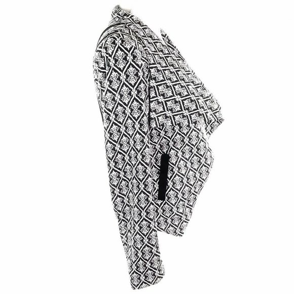 41Hawthorn Geometric Stretch Open Front Jacket - Picture 5 of 9